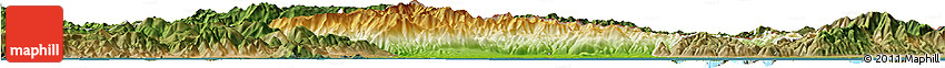 Physical Horizon Map of Xanthi, satellite outside