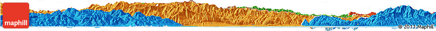 Political Horizon Map of Xanthi