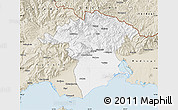 Classic Style Map of Xanthi