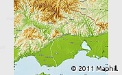 Physical Map of Xanthi