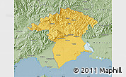 Savanna Style Map of Xanthi