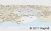 Classic Style Panoramic Map of Xanthi