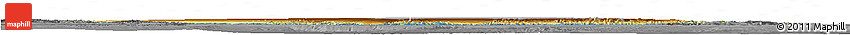 Physical Horizon Map of Greenland, darken, desaturated