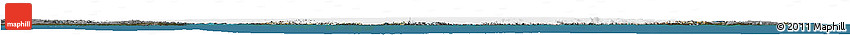 Satellite Horizon Map of Greenland, darken, land only