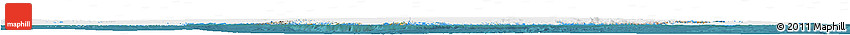 Satellite Horizon Map of Greenland, single color outside