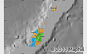 Political Map of Grenada, darken, desaturated