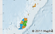 Political Map of Grenada, lighten
