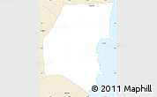 Classic Style Simple Map of Saint Andrew