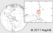 Blank Location Map of Saint David