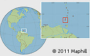 Savanna Style Location Map of Saint David