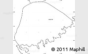 Blank Simple Map of Saint David