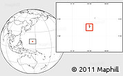 Blank Location Map of Agat, highlighted country