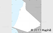 Gray Simple Map of Agat