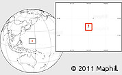 Blank Location Map of Barrigada