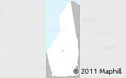 Gray Simple Map of Dededo