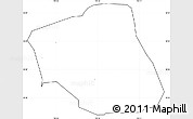 Blank Simple Map of Mongmong-Toto-Maite, cropped outside, no labels
