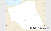 Classic Style Simple Map of Mongmong-Toto-Maite
