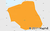 Political Simple Map of Mongmong-Toto-Maite, single color outside
