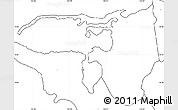 Blank Simple Map of Piti, no labels