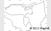 Blank Simple Map of Piti