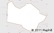Classic Style Simple Map of Sinajana, cropped outside