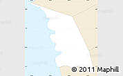 Classic Style Simple Map of Umatac