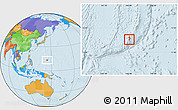 Political Location Map of Yona