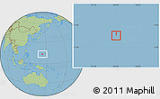 Savanna Style Location Map of Yona, highlighted country