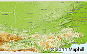 Physical 3D Map of Chahal