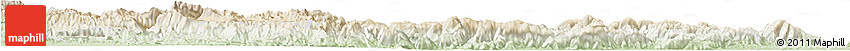 Physical Horizon Map of Chahal, lighten