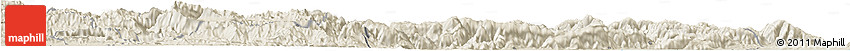Shaded Relief Horizon Map of Chahal Shaded Relief Horizon Map of Chahal