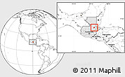 Blank Location Map of Chahal, highlighted country, within the entire country