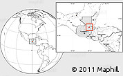 Blank Location Map of Chahal, highlighted country
