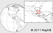 Blank Location Map of Chahal, highlighted parent region