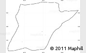 Blank Simple Map of Chahal, cropped outside, no labels