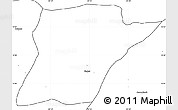 Blank Simple Map of Chahal