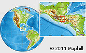 Physical Location Map of Ipala, highlighted parent region