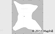Gray Simple Map of Ipala