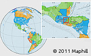 Political Location Map of Jocotan
