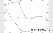 Blank Simple Map of Jocotan, cropped outside