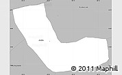 Gray Simple Map of Jocotan
