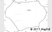Blank Simple Map of Quezaltepeque