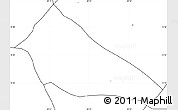 Blank Simple Map of Sn Jose la Arada, no labels