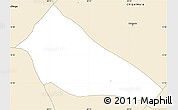 Classic Style Simple Map of Sn Jose la Arada