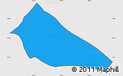 Political Simple Map of Sn Jose la Arada, cropped outside