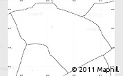 Blank Simple Map of El Progreso-198, no labels