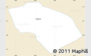 Classic Style Simple Map of El Progreso-198, single color outside