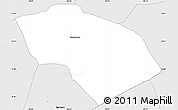 Silver Style Simple Map of El Progreso-198