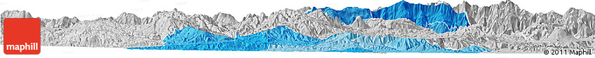 Political Shades Horizon Map of El Progreso, lighten, desaturated