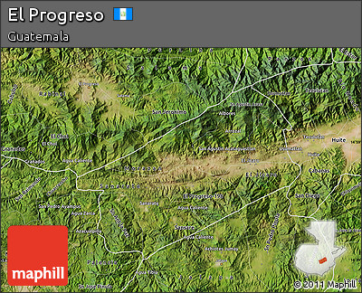 Satellite Map of El Progreso
